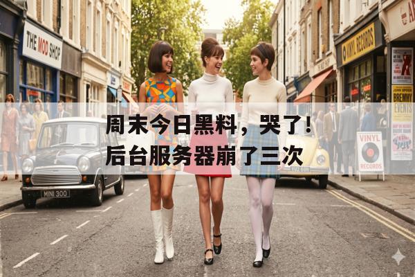 周末今日黑料，哭了！后台服务器崩了三次